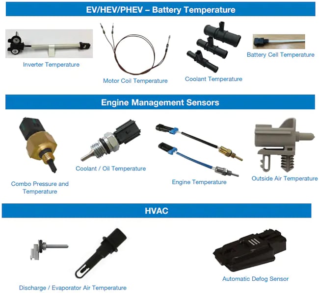 Amphenol Advanced Sensors Noise Immune NTC Type NKI Thermistors Amphenol Advanced Sensors Noise Immune NTC Type NKI Thermistors